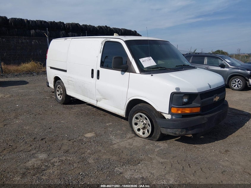 2012 CHEVROLET EXPRESS 1500 WORK VAN | 1GCSGAFXXC1150582 | UPCARS