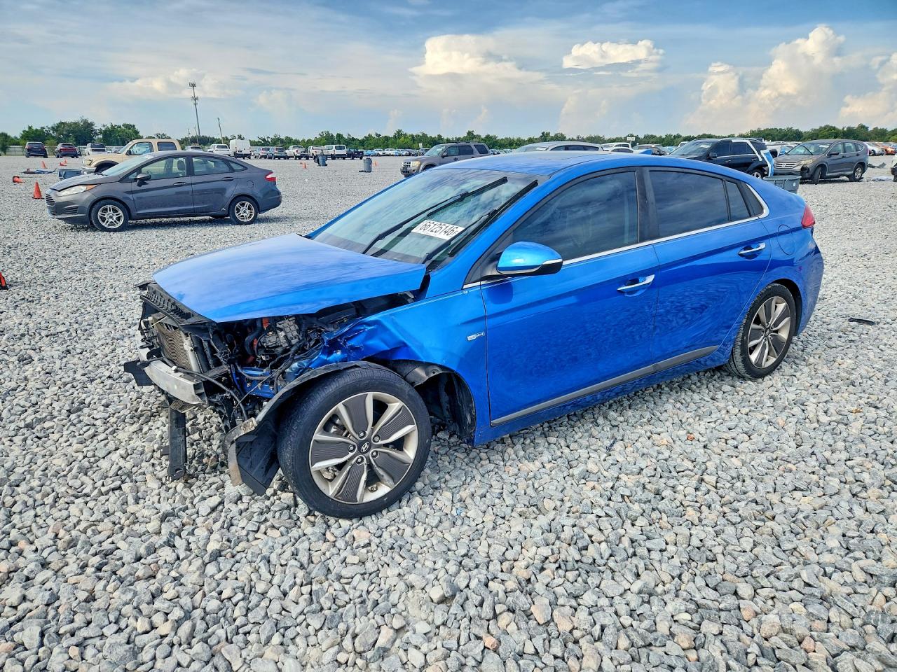 2017 HYUNDAI IONIQ LIMITED | KMHC05LC5HU029266 | UPCARS