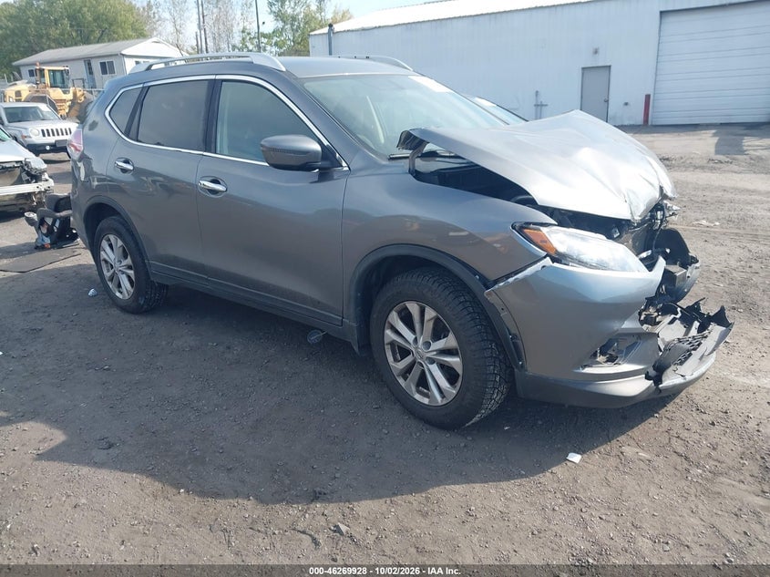 2016 NISSAN ROGUE SV | KNMAT2MV5GP667158 | UPCARS