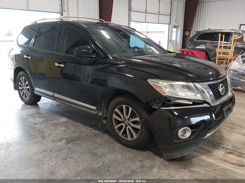 2013 NISSAN PATHFINDER SL | 5N1AR2MM6DC665911 | UPCARS