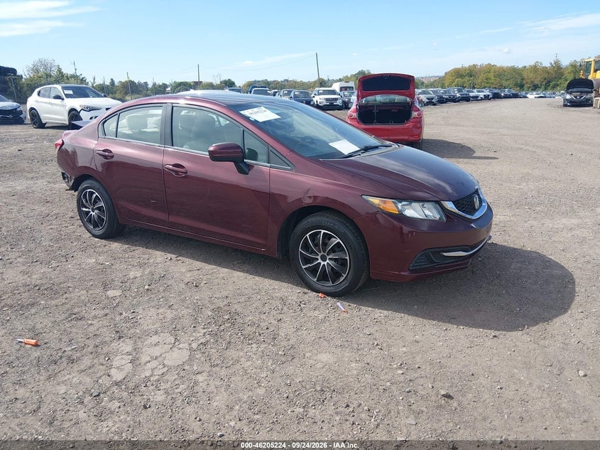 2014 HONDA CIVIC LX | 19XFB2F58EE204661 | UPCARS