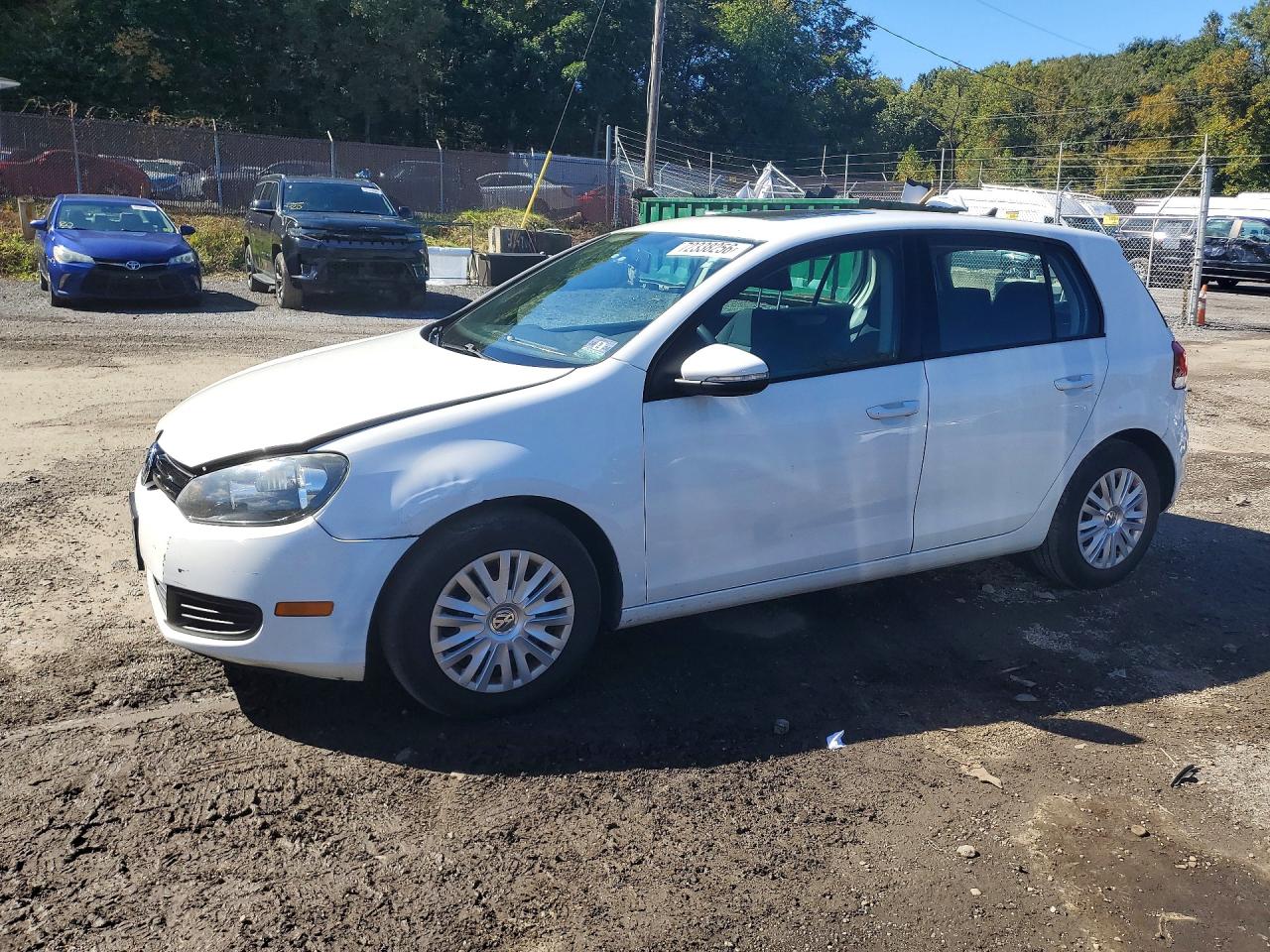 2012 VOLKSWAGEN GOLF | WVWDB7AJXCW326109 | UPCARS