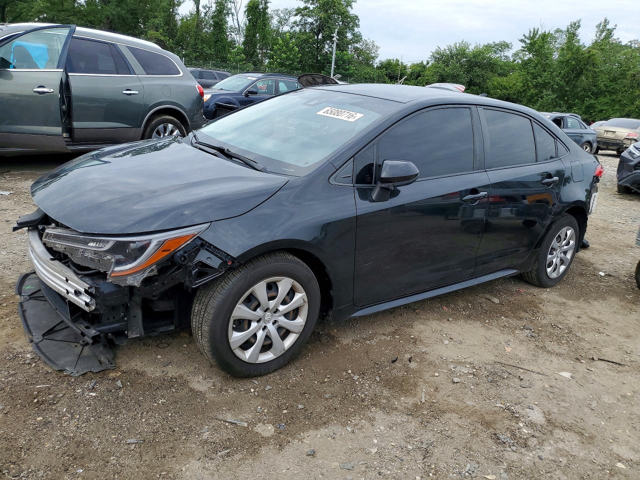 2022 TOYOTA COROLLA LE | JTDEPMAE8NJ200287 | UPCARS