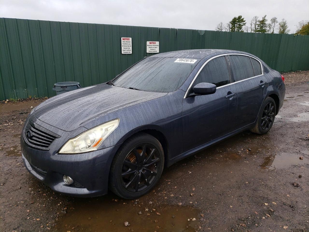 2012 INFINITI G37 X | JN1CV6AR1CM970731 | UPCARS