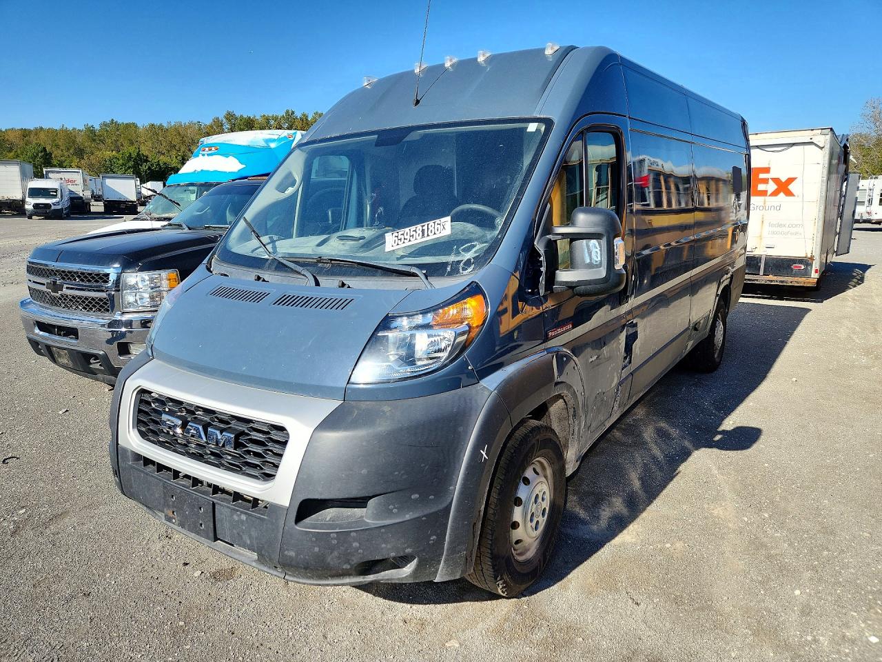 2021 RAM PROMASTER 3500 DELIVERY VAN | 3C6FRVJG7ME500864 | UPCARS
