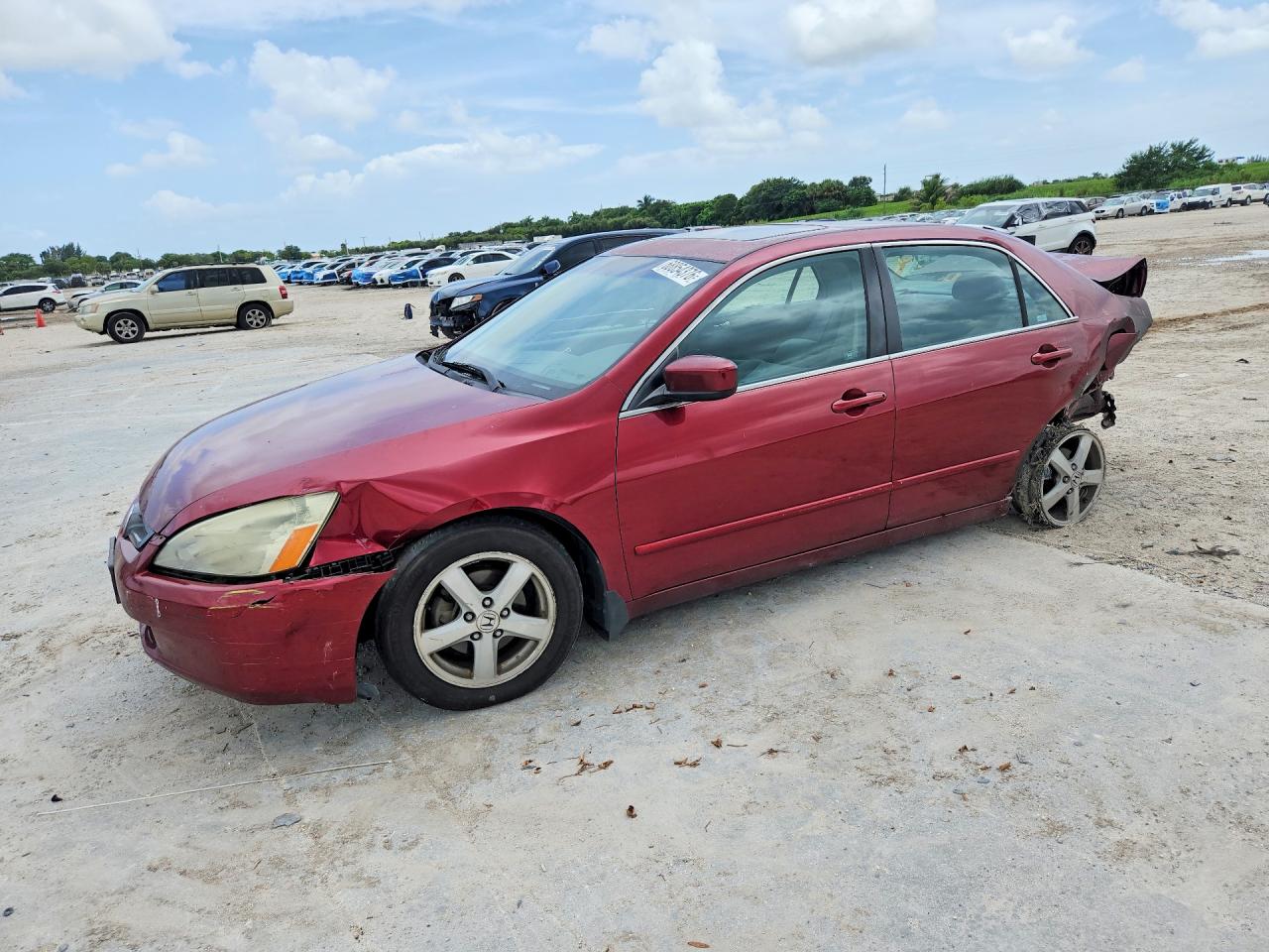2005 HONDA ACCORD EX | 1HGCM56795A077438 | UPCARS