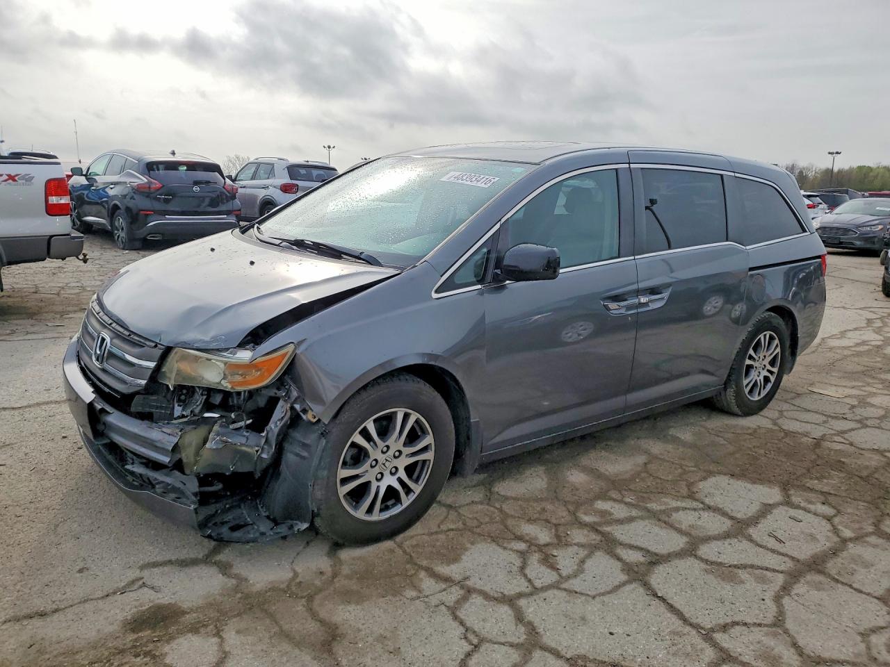 2013 HONDA ODYSSEY EXL | 5FNRL5H66DB025707 | UPCARS