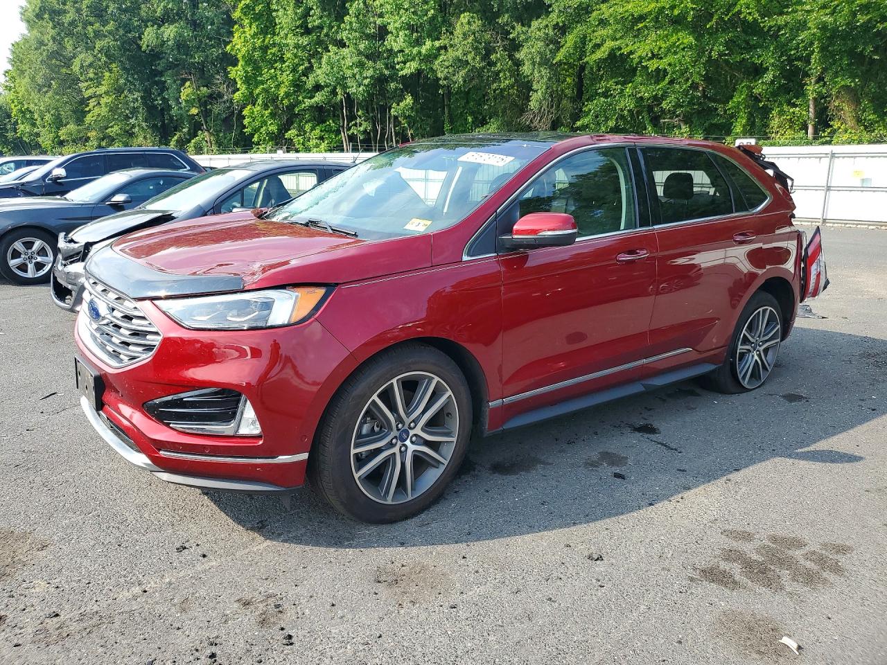 2019 FORD EDGE TITANIUM | 2FMPK4K91KBB52068 | UPCARS