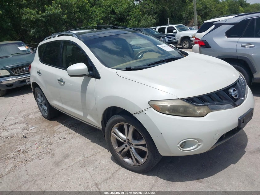 2009 NISSAN MURANO LE | JN8AZ18WX9W128513 | UPCARS