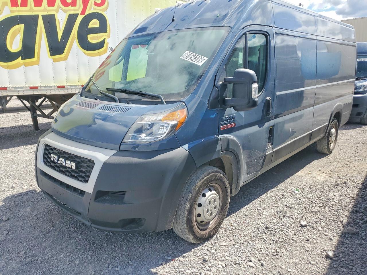 2021 RAM PROMASTER DELIVERY VAN | 3C6FRVJG5ME503262 | UPCARS