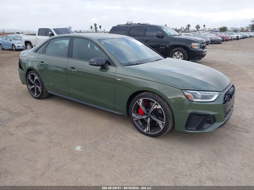 2025 AUDI A4 PREMIUM PLUS 45 TFSI S LINE QUATTRO S TRONIC | WAUEAAF44SA002346 | UPCARS