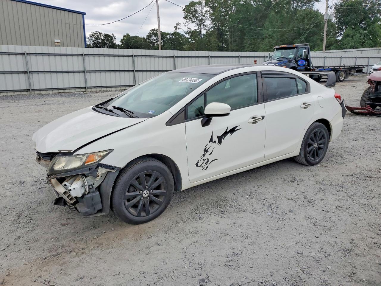 2014 HONDA CIVIC LX | 19XFB2F54EE232862 | UPCARS
