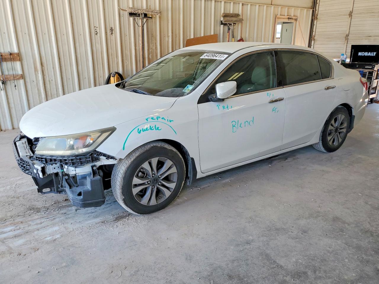 2014 HONDA ACCORD LX | 1HGCR2F33EA128283 | UPCARS
