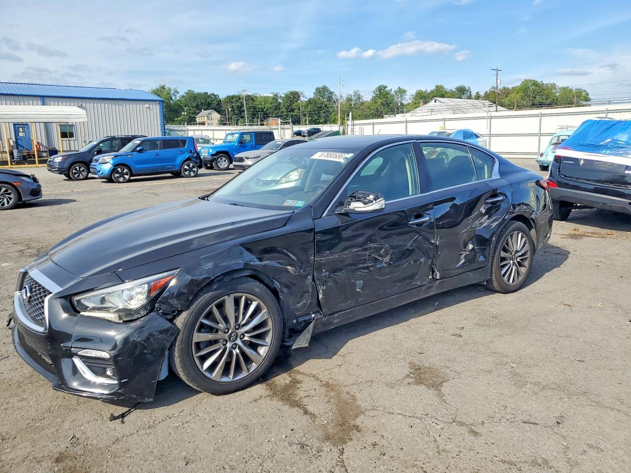 2018 INFINITI Q50 3.0T LUXE | JN1EV7AR9JM445895 | UPCARS