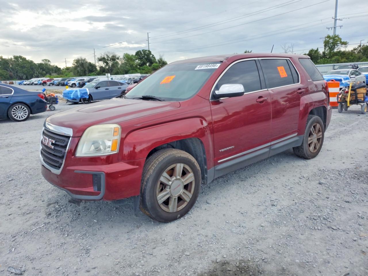 2016 GMC TERRAIN SLE | 2GKALMEK0G6246114 | UPCARS