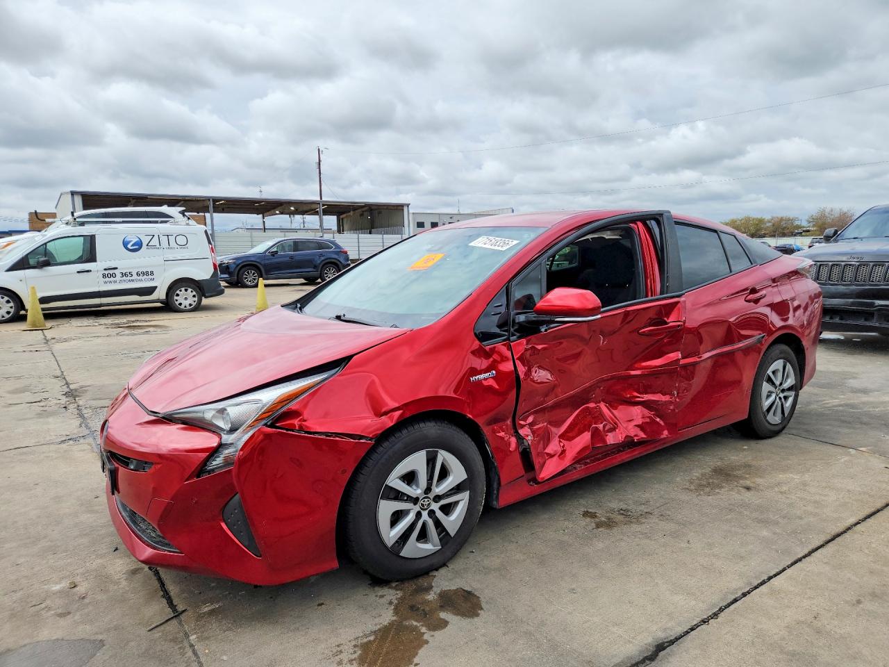 2018 TOYOTA PRIUS TWO | JTDKBRFU3J3081478 | UPCARS