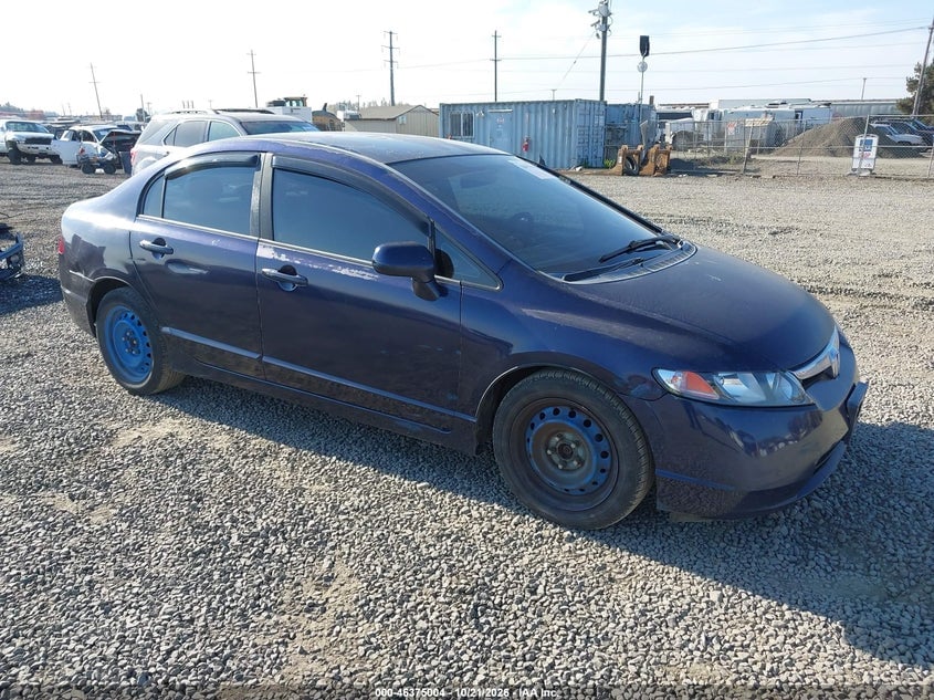 2008 HONDA CIVIC LX | 2HGFA16578H510774 | UPCARS