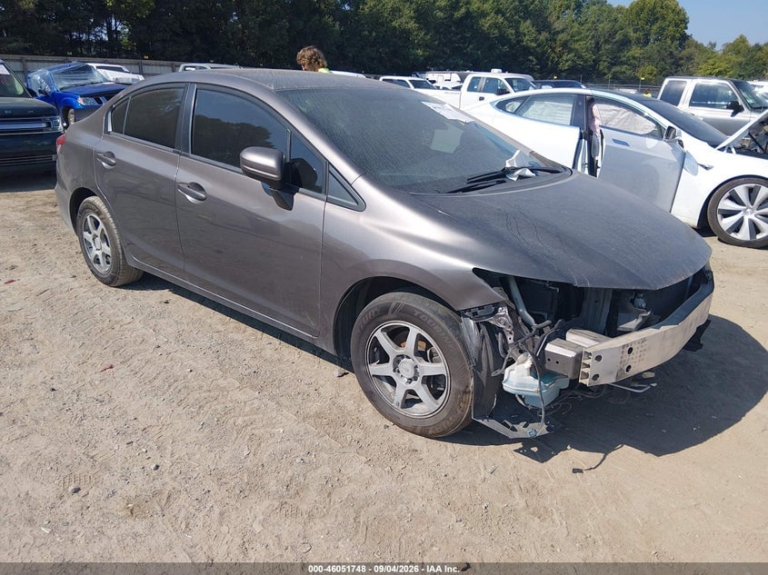 2014 HONDA CIVIC LX | 19XFB2F5XEE054956 | UPCARS