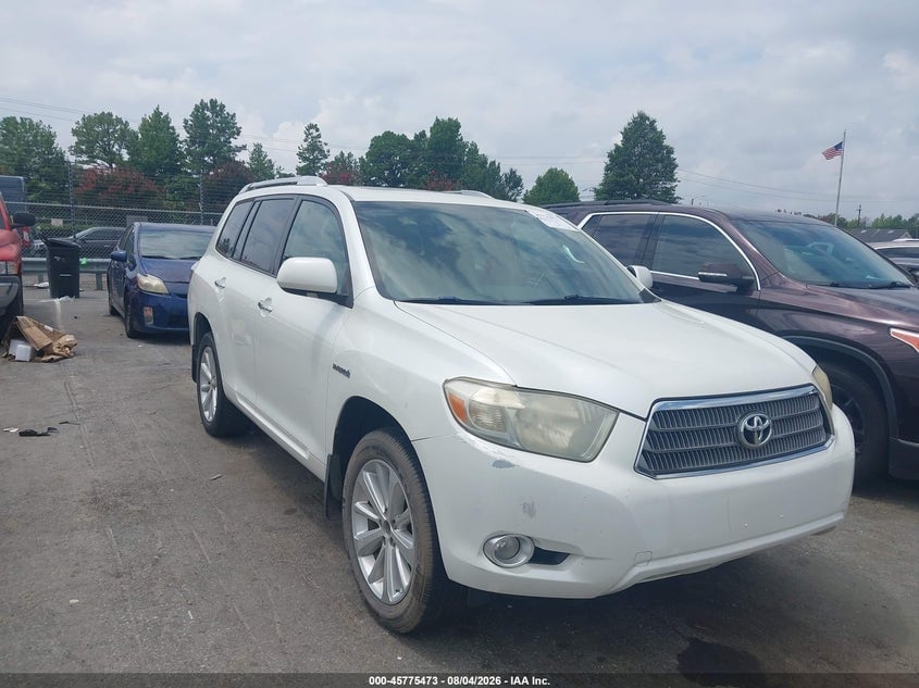 2010 TOYOTA HIGHLANDER HYBRID LIMITED V6 | JTEJW3EH5A2043642 | UPCARS
