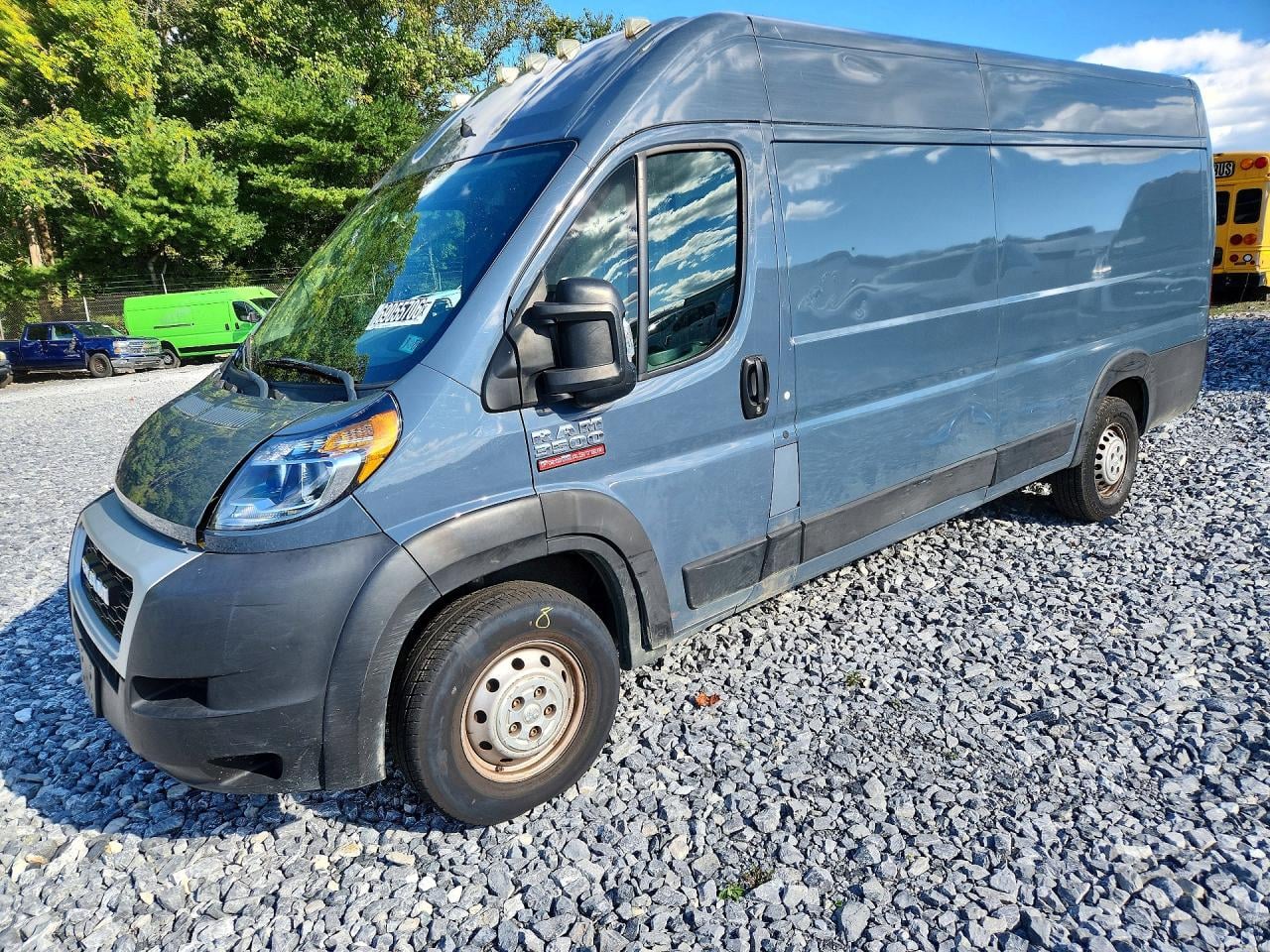 2021 RAM PROMASTER 3500 DELIVERY VAN | 3C6MRVJG5ME545096 | UPCARS
