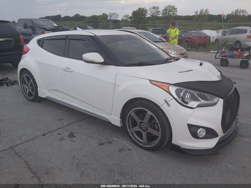 2015 HYUNDAI VELOSTER TURBO | KMHTC6AE2FU228094 | UPCARS