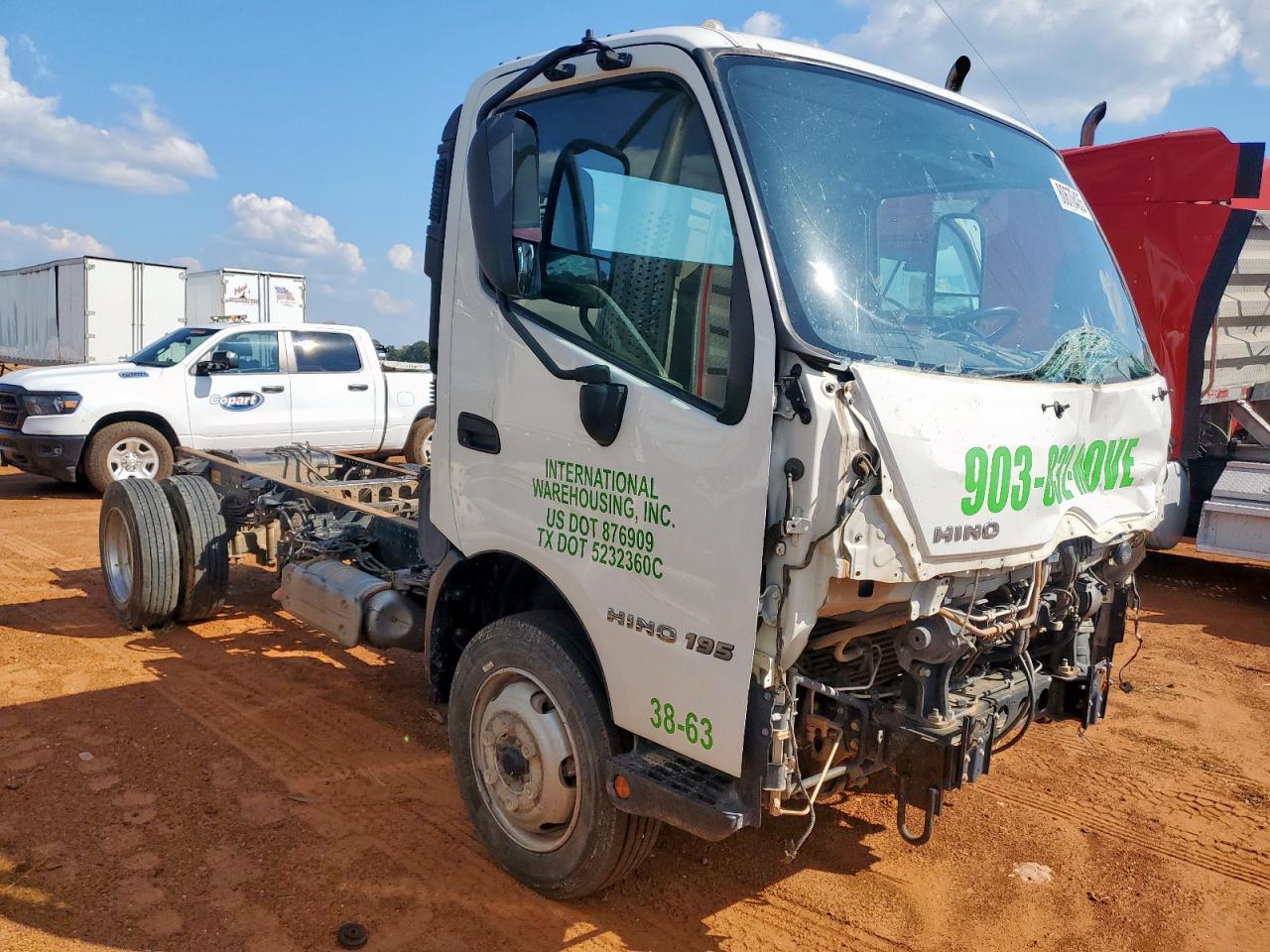 2017 HINO 195 | JHHHDM2H8HK002349 | UPCARS