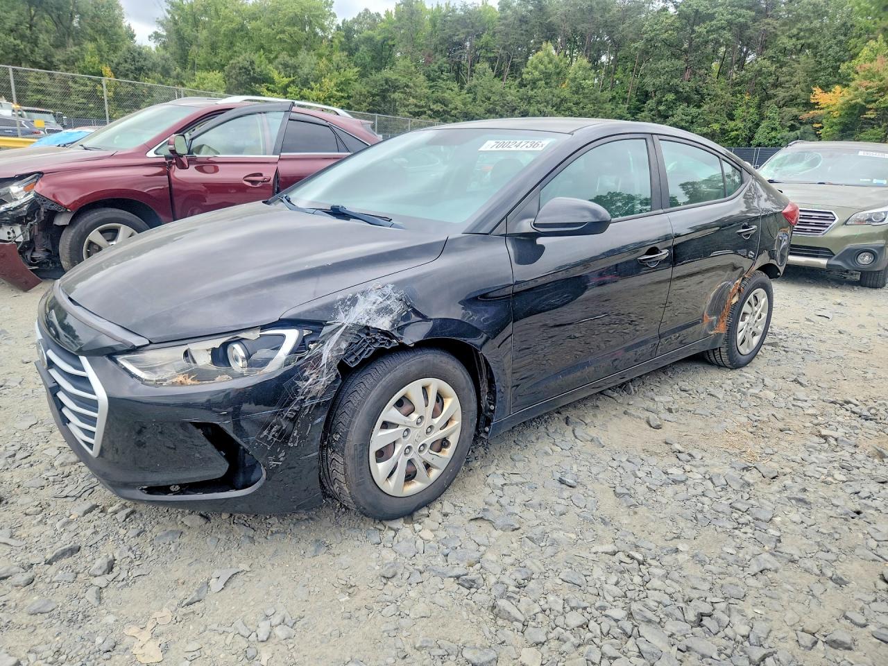 2017 HYUNDAI ELANTRA SE | KMHD74LF5HU371093 | UPCARS