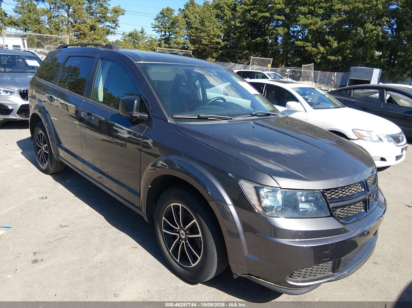 2018 DODGE JOURNEY SE | 3C4PDCAB0JT496751 | UPCARS