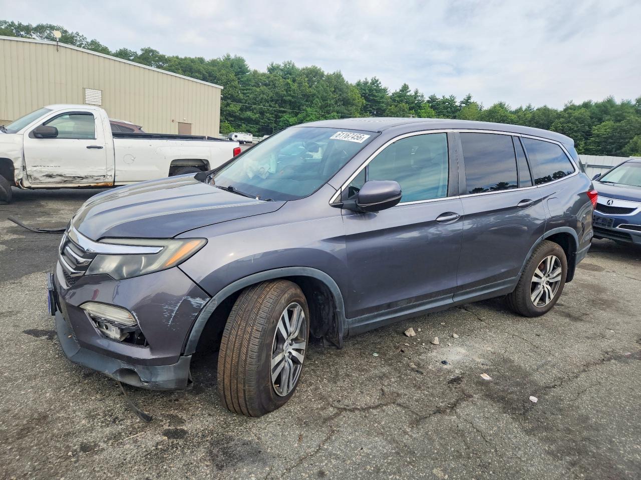 2016 HONDA PILOT EXL | 5FNYF5H81GB029382 | UPCARS
