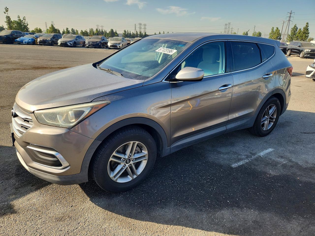 2018 HYUNDAI SANTA FE 2.4L | 5XYZT3LB9JG569521 | UPCARS