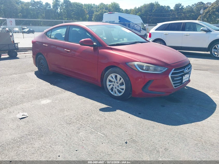 2017 HYUNDAI ELANTRA SE | 5NPD74LF0HH197898 | UPCARS