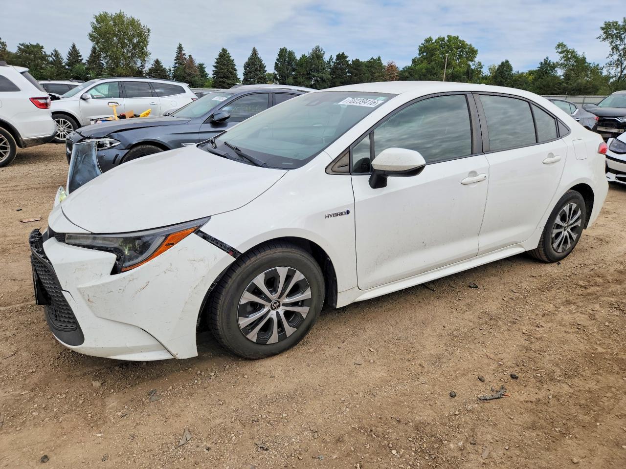 2021 TOYOTA COROLLA LE | JTDEAMDE2MJ000856 | UPCARS