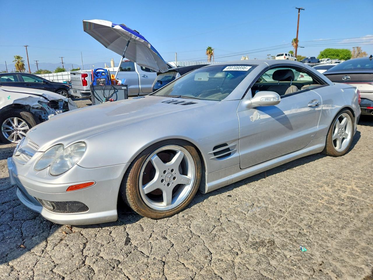 2003 MERCEDES-BENZ SL-CLASS 500R | WDBSK75F43F022043 | UPCARS