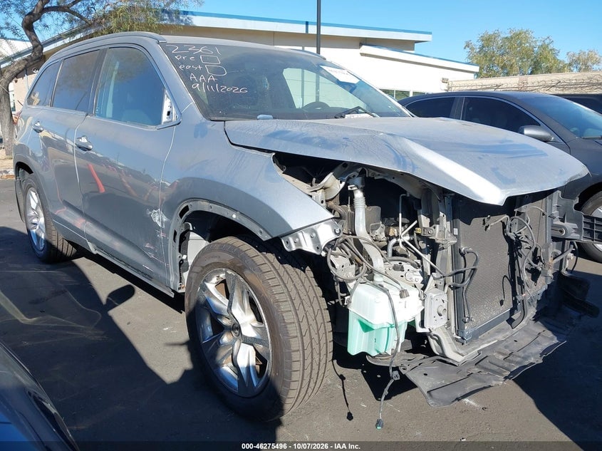 2017 TOYOTA HIGHLANDER LIMITED | 5TDDZRFH7HS360870 | UPCARS