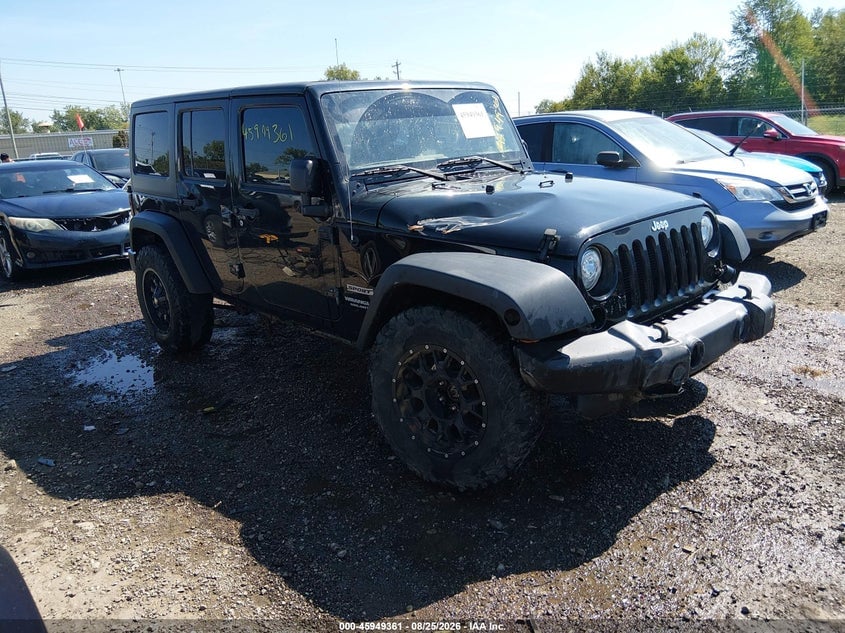 2017 JEEP WRANGLER UNLIMITED SPORT 4X4 | 1C4BJWDG4HL731427 | UPCARS