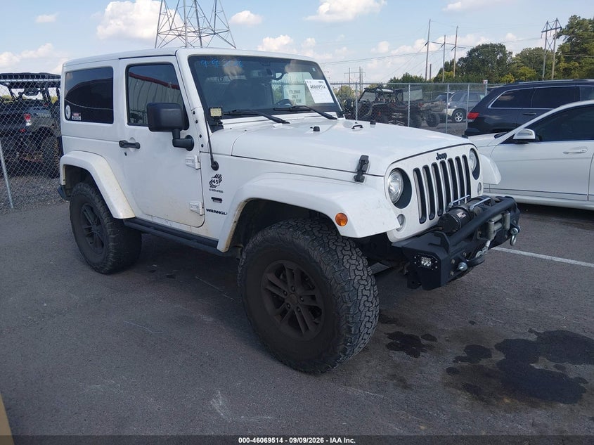2017 JEEP WRANGLER WINTER | 1C4AJWBG6HL566009 | UPCARS