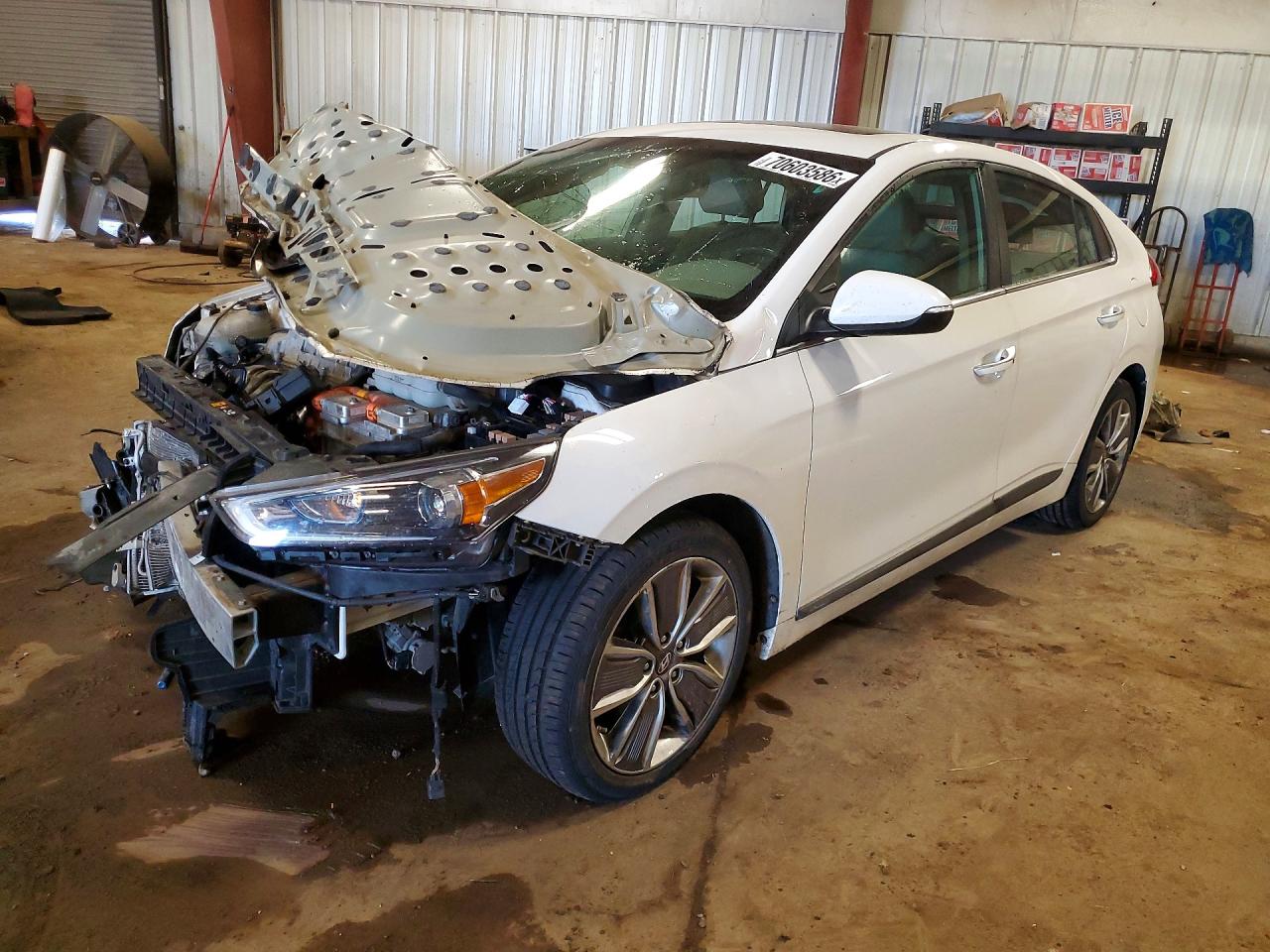 2018 HYUNDAI IONIQ LIMITED | KMHC85LC0JU059919 | UPCARS