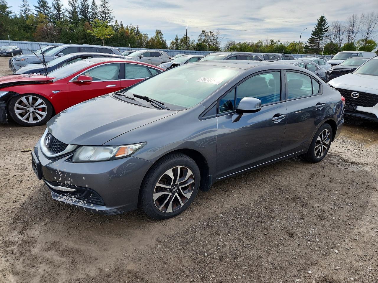 2013 HONDA CIVIC EX | 2HGFB2F54DH032620 | UPCARS