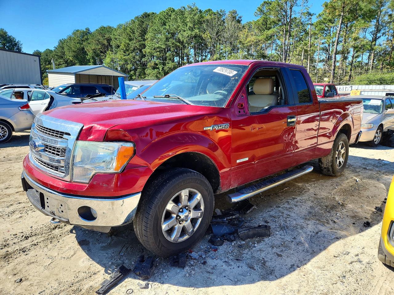 2014 FORD F150 SUPER CAB | 1FTFX1ET5EFB67621 | UPCARS