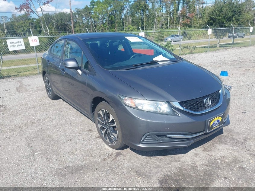 2013 HONDA CIVIC EX | 2HGFB2F88DH532953 | UPCARS