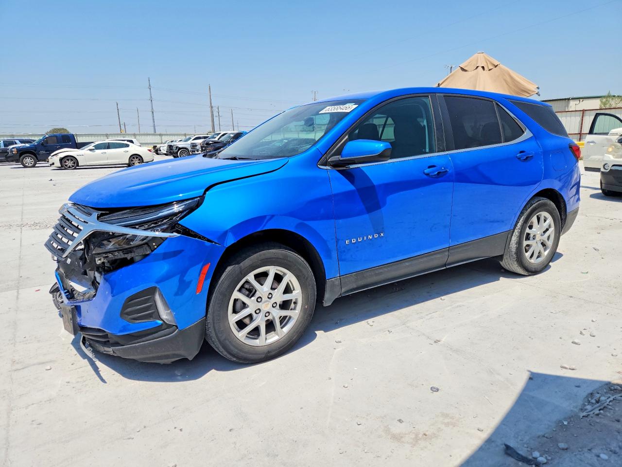 2024 CHEVROLET EQUINOX LT | 3GNAXKEG4RL240614 | UPCARS