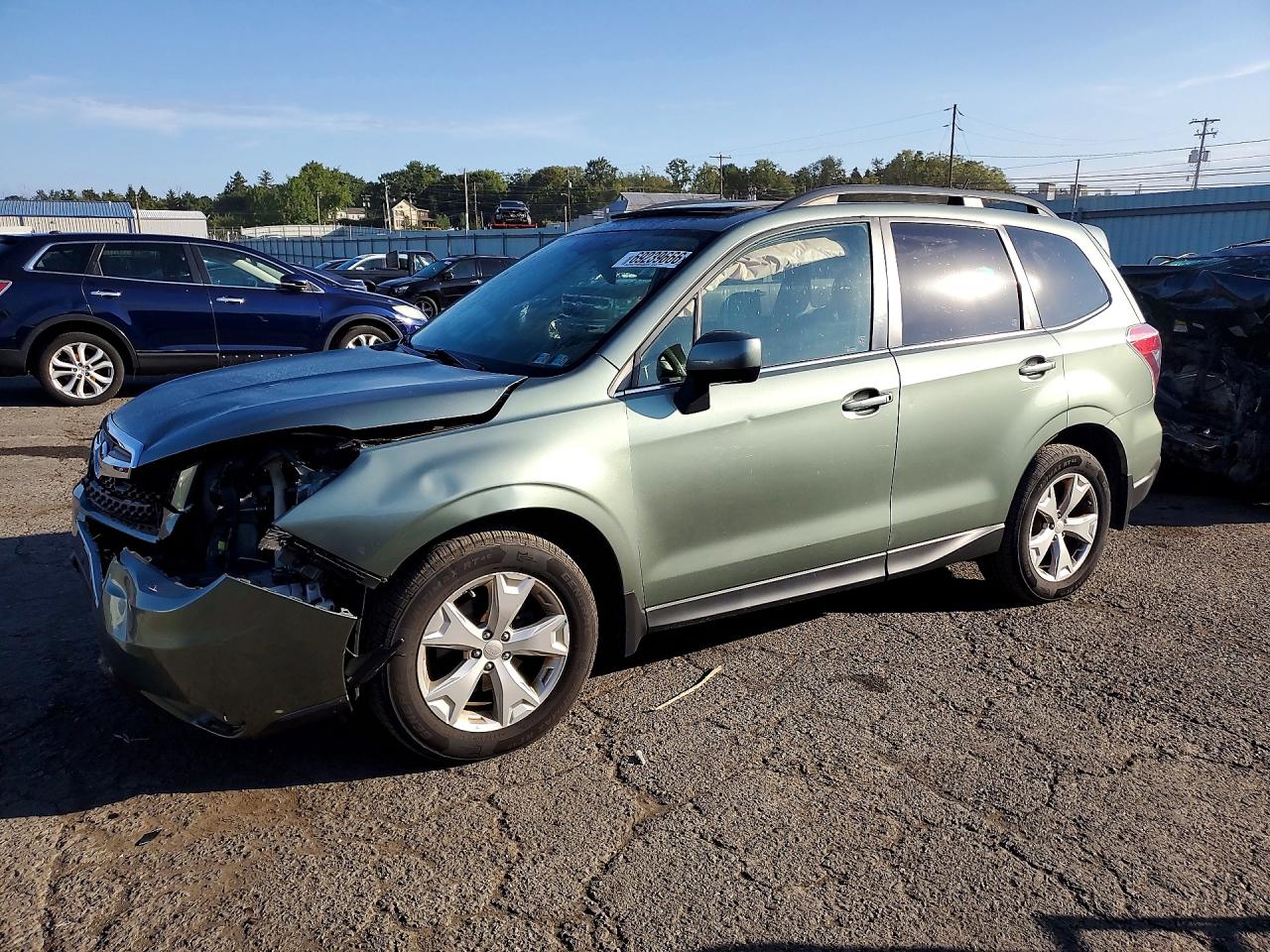 2014 SUBARU FORESTER 2.5I LIMITED | JF2SJAJC2EH486910 | UPCARS