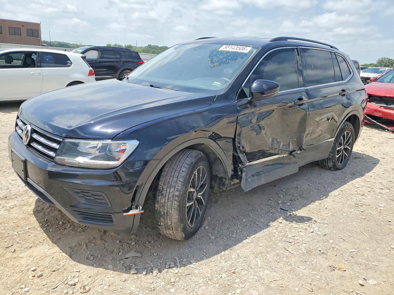 2021 VOLKSWAGEN TIGUAN SE | 3VV2B7AXXMM096537 | UPCARS