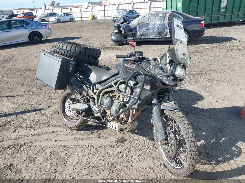 2015 TRIUMPH MOTORCYCLE TIGER 800XCX | SMTE07BF9FT689884 | UPCARS