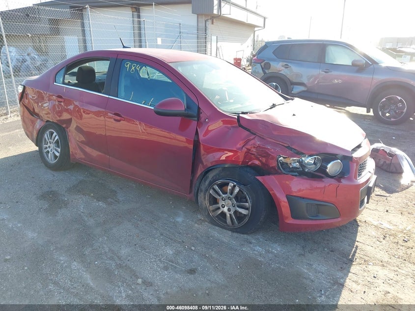 2012 CHEVROLET SONIC 2LT | 1G1JC5SH0C4141314 | UPCARS