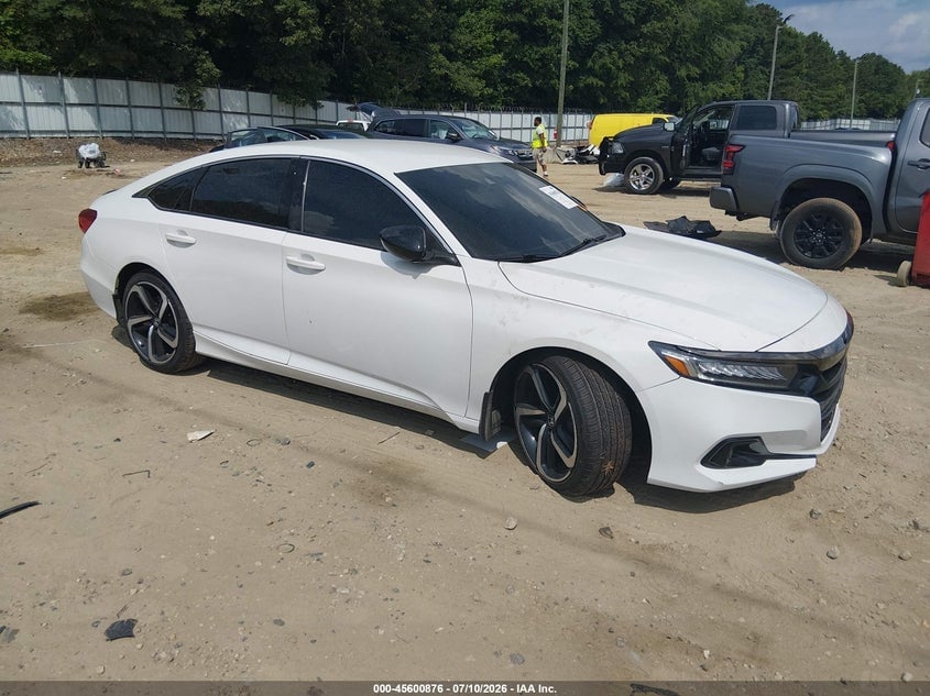 2022 HONDA ACCORD SPORT | 1HGCV1F38NA124493 | UPCARS