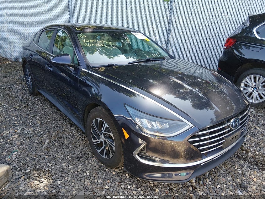 2020 HYUNDAI SONATA HYBRID BLUE | KMHL24JJ5LA009616 | UPCARS