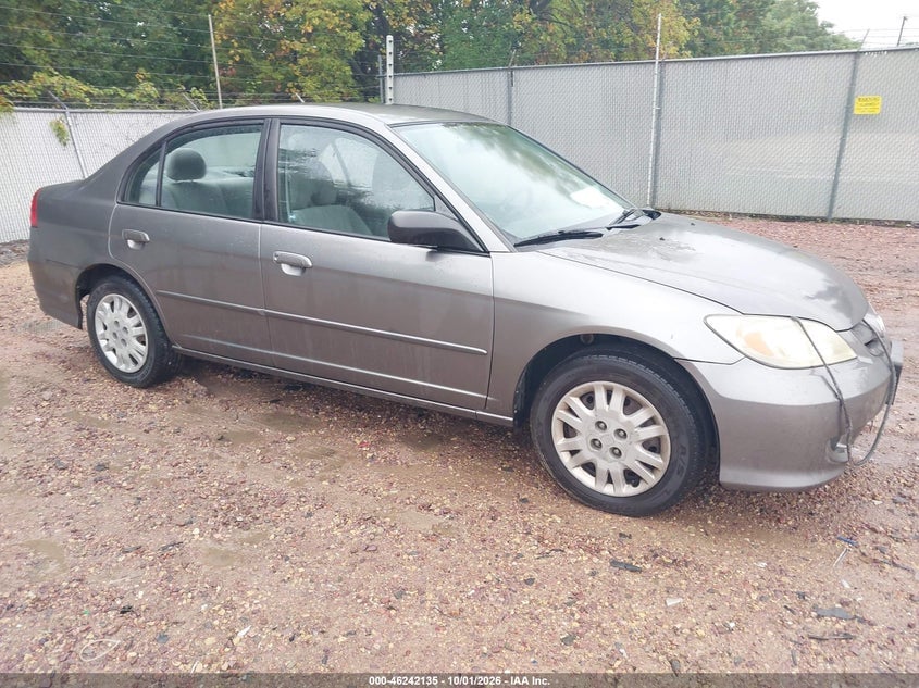2005 HONDA CIVIC LX | 2HGES16675H585830 | UPCARS
