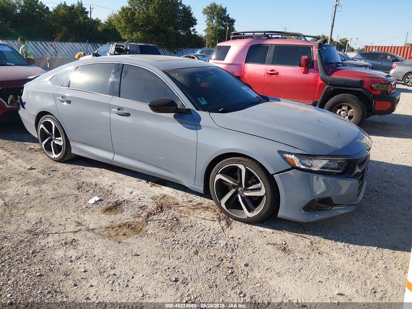 2022 HONDA ACCORD SPORT | 1HGCV1F33NA088728 | UPCARS
