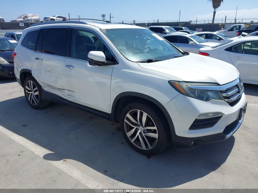 2016 HONDA PILO TOURING | 5FNYF6H9XGB127860 | UPCARS
